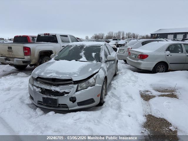 Продажа на аукционе авто 2012 Chevrolet Cruze Lt Turbo, vin: 1G1PG5SC5C7409615, номер лота: 20246705