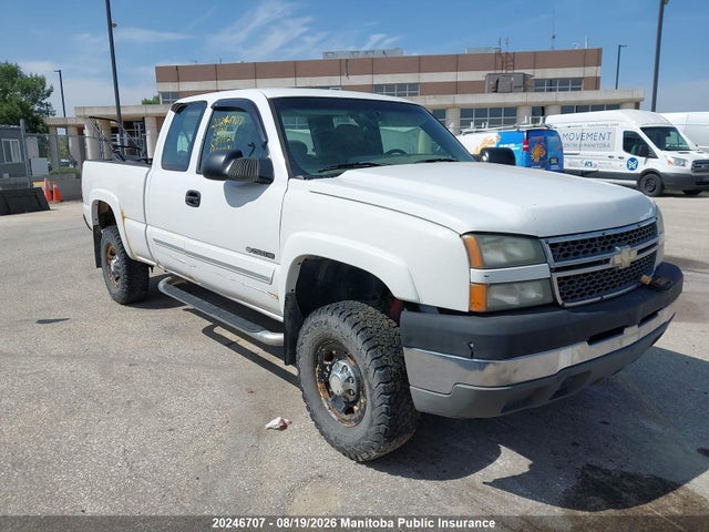 2005 Chevrolet Silverado 2500 Hd Ext Cab მანქანა იყიდება აუქციონზე, vin: 1GCHK29U65E243191, აუქციონის ნომერი: 20246707