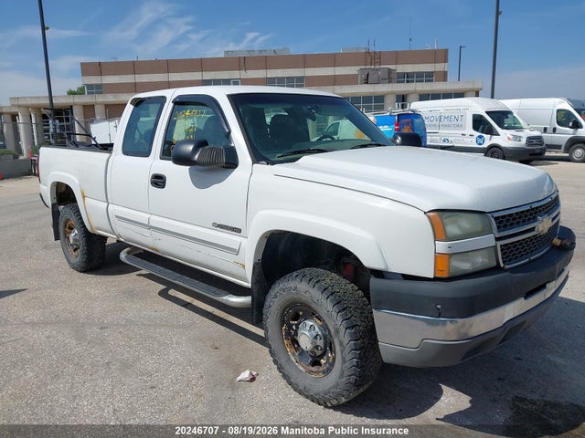 20246707 :رقم المزاد ، 1GCHK29U65E243191 vin ، 2005 Chevrolet Silverado 2500 Hd Ext Cab مزاد بيع