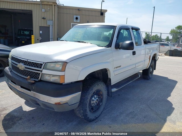 20246707 :رقم المزاد ، 1GCHK29U65E243191 vin ، 2005 Chevrolet Silverado 2500 Hd Ext Cab مزاد بيع