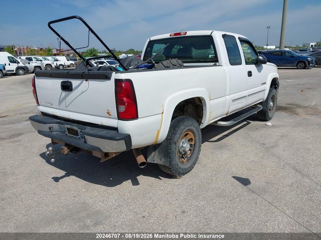 20246707 :رقم المزاد ، 1GCHK29U65E243191 vin ، 2005 Chevrolet Silverado 2500 Hd Ext Cab مزاد بيع