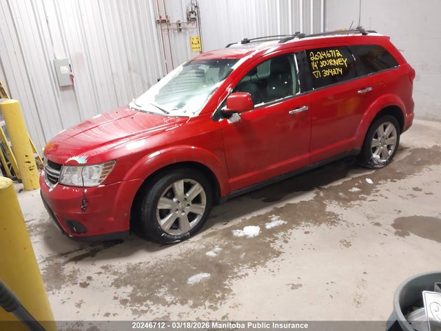 Aukcja sprzedaży 2014 Dodge Journey R/t, vin: 3C4PDDFG9ET304274, numer aukcji: 20246712