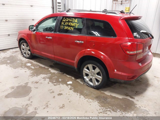 Aukcja sprzedaży 2014 Dodge Journey R/t, vin: 3C4PDDFG9ET304274, numer aukcji: 20246712