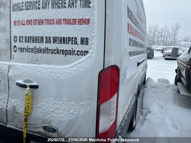 20246779 :رقم المزاد ، 1FTBW3XM7JKB23723 vin ، 2018 Ford Transit 350 Wb 148 El Cargo مزاد بيع