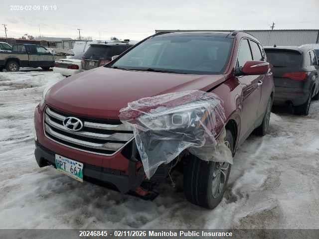 5XYZUDLA3FG241738 Hyundai Santa Fe Sport 2.0t