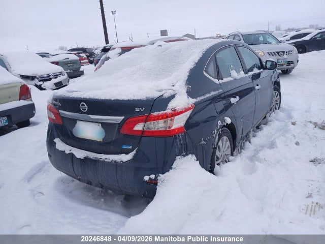 2015 Nissan Sentra 1.8 S მანქანა იყიდება აუქციონზე, vin: 3N1AB7AP8FL667187, აუქციონის ნომერი: 20246848