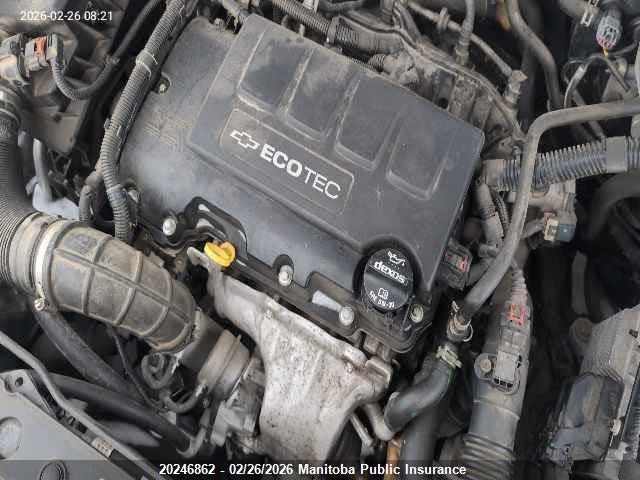 1G1PE5SB8G7120683 Chevrolet Cruze Lt Turbo