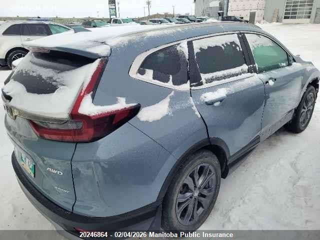 2HKRW2H41LH239539 Honda Cr-v Sport