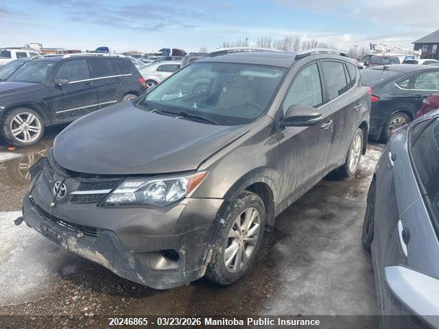 20246865 :رقم المزاد ، 2T3DFREV9EW167212 vin ، 2014 Toyota Rav4 Limited مزاد بيع