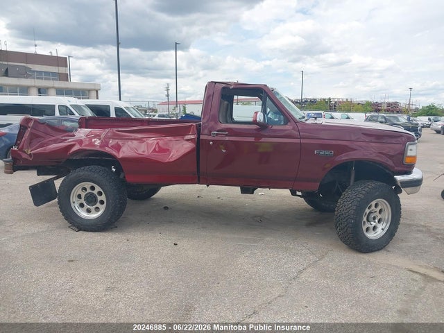 1997 Ford F250 Xl Pickup მანქანა იყიდება აუქციონზე, vin: 1FTHF26FXVEB09973, აუქციონის ნომერი: 20246885