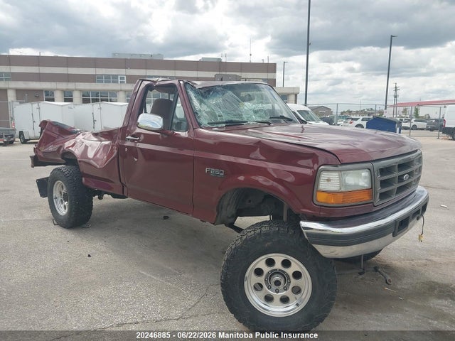 1997 Ford F250 Xl Pickup მანქანა იყიდება აუქციონზე, vin: 1FTHF26FXVEB09973, აუქციონის ნომერი: 20246885