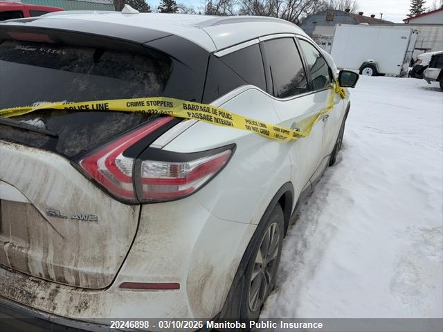 5N1AZ2MH5FN277742 Nissan MURANO SL