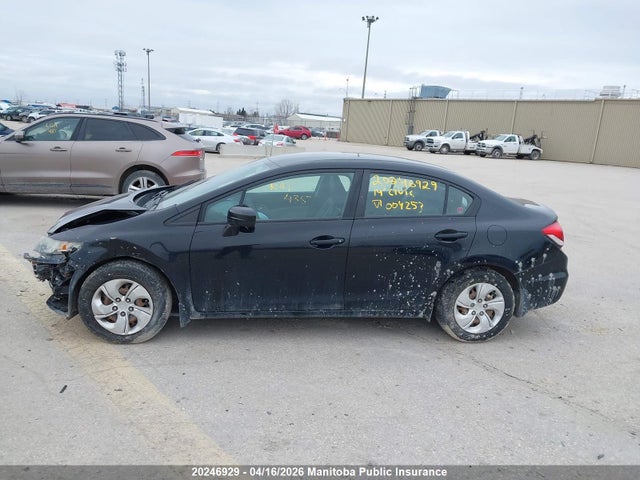 Aukcja sprzedaży 2014 Honda Civic Lx, vin: 2HGFB2F45EH004253, numer aukcji: 20246929