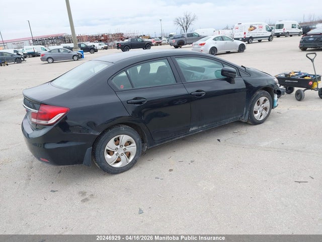 Aukcja sprzedaży 2014 Honda Civic Lx, vin: 2HGFB2F45EH004253, numer aukcji: 20246929