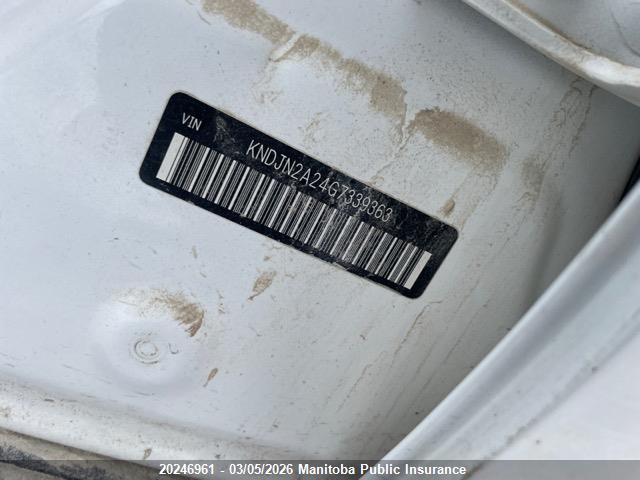 KNDJN2A24G7339363 KIA SOUL LX