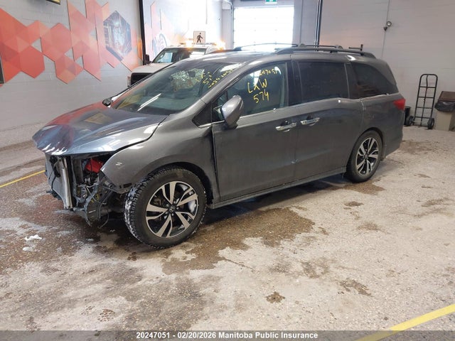5FNRL6H80LB505618 Honda Odyssey Touring