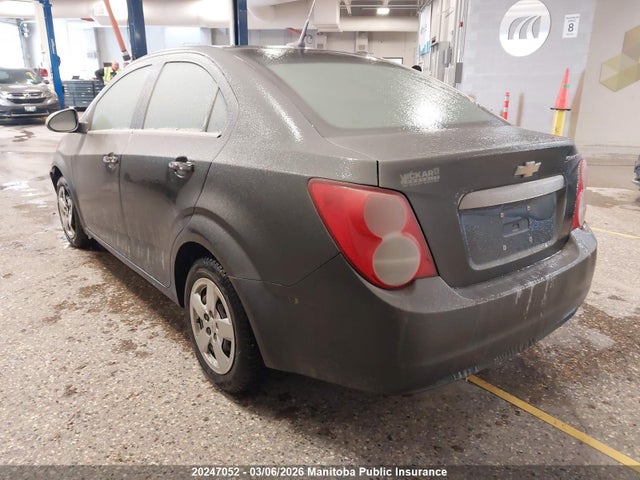 Продажа на аукционе авто 2013 Chevrolet Sonic Lt, vin: 1G1JC5EH5D4229546, номер лота: 20247052