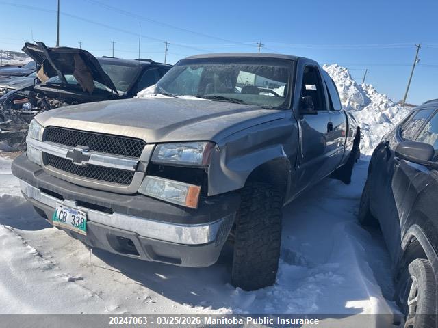 Продажа на аукционе авто 2003 Chevrolet Silverado 1500 Ext Cab, vin: 2GCEK19T831394505, номер лота: 20247063