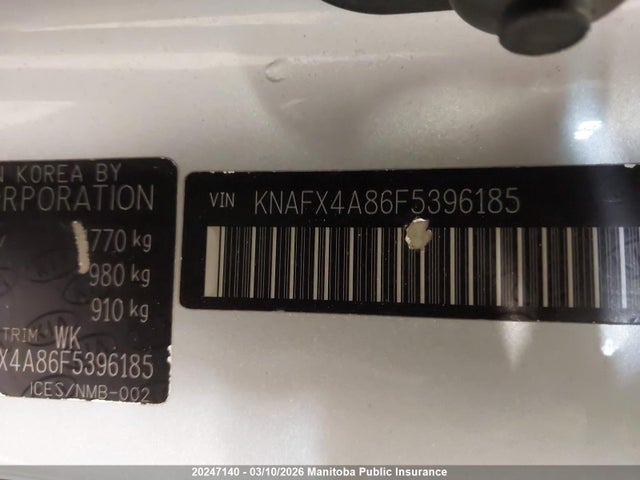 Продажа на аукционе авто 2015 Kia Forte Ex, vin: KNAFX4A86F5396185, номер лота: 20247140