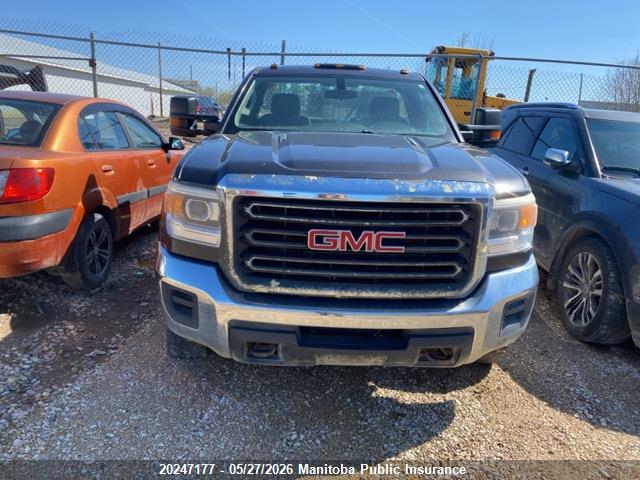 2015 Gmc Sierra 2500 Hd Wt Pickup მანქანა იყიდება აუქციონზე, vin: 1GT02XE83FZ539167, აუქციონის ნომერი: 20247177