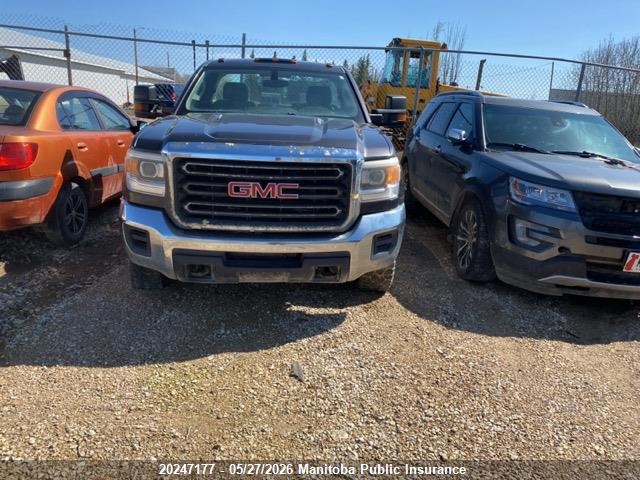 2015 Gmc Sierra 2500 Hd Wt Pickup მანქანა იყიდება აუქციონზე, vin: 1GT02XE83FZ539167, აუქციონის ნომერი: 20247177