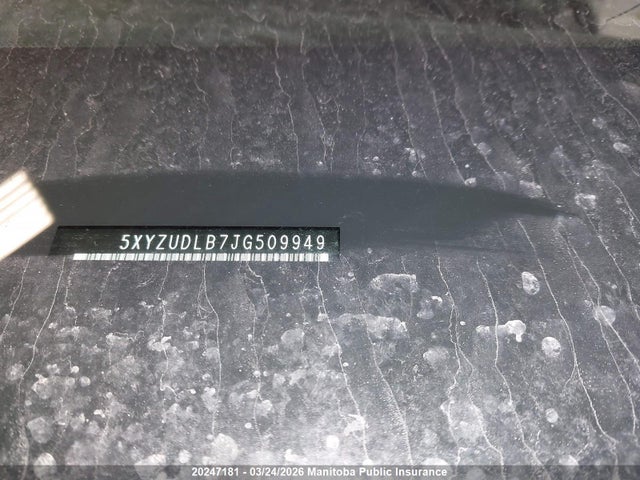 5XYZUDLB7JG509949 Hyundai SANTA FE SPORT