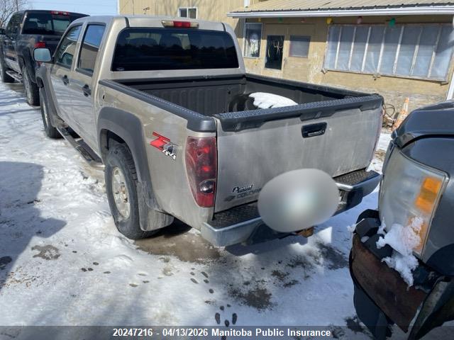 20247216 :رقم المزاد ، 1GCDT136X68293169 vin ، 2006 Chevrolet Colorado Lt Crew Cab مزاد بيع