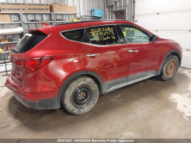 5XYZUDLA2HG475291 Hyundai Santa Fe Sport 2.0t Se