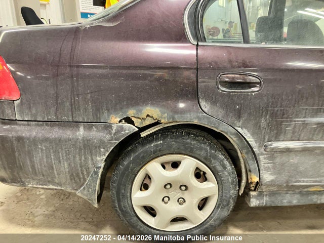 Aukcja sprzedaży 2000 Honda Civic Ex, vin: 2HGEJ6680YH922988, numer aukcji: 20247252