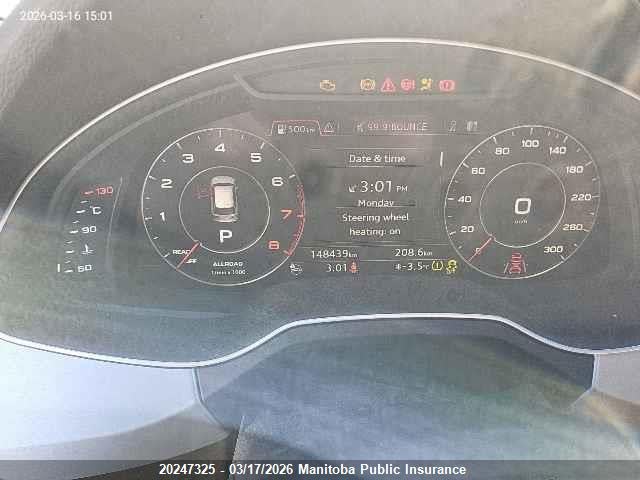 WA1VAAF75HD058245 Audi Q7 V6