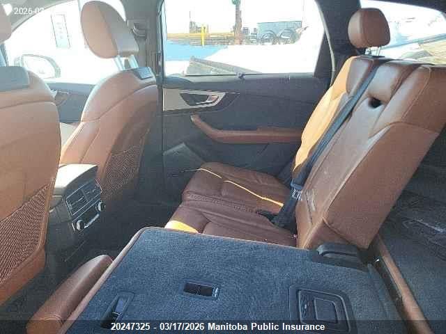WA1VAAF75HD058245 Audi Q7 V6