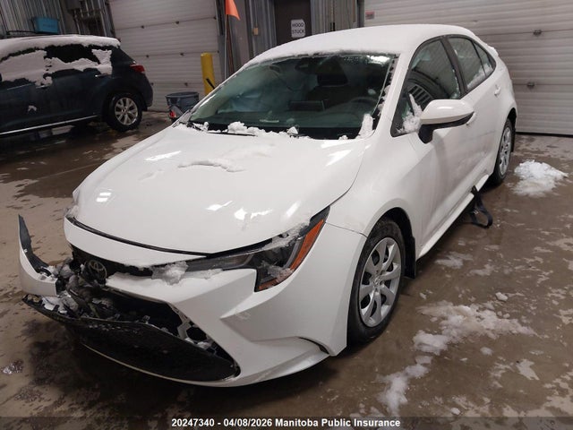 2020 Toyota Corolla Le მანქანა იყიდება აუქციონზე, vin: 5YFBPRBE8LP019021, აუქციონის ნომერი: 20247340