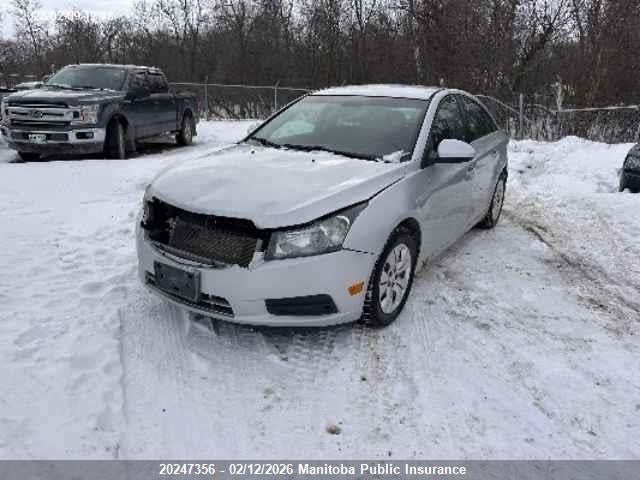 Chevrolet Cruze Lt Turbo 2014 1G1PC5SB7E7227467 Image 2