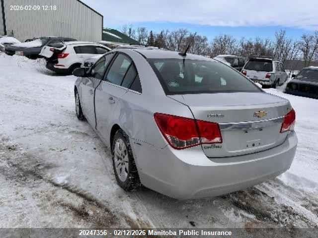 Chevrolet Cruze Lt Turbo 2014 1G1PC5SB7E7227467 Image 3