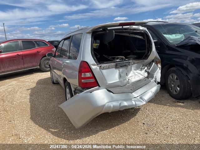 Продажа на аукционе авто 2002 Subaru Forester 2.5 Xt, vin: SG5011753, номер лота: 20247380