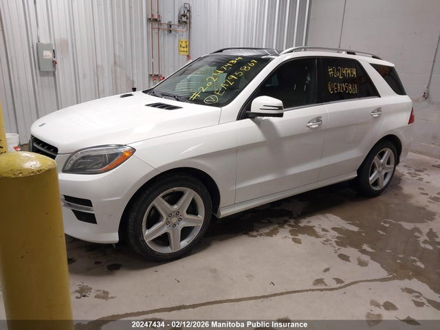 Mercedes Benz Ml350 Bluetec 2014 4JGDA2EB3EA295869 Image 2
