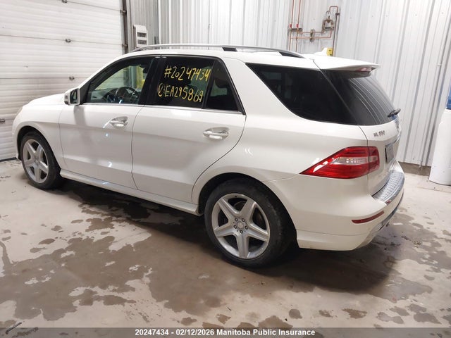 Mercedes Benz Ml350 Bluetec 2014 4JGDA2EB3EA295869 Image 3