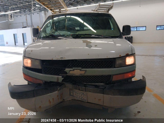 20247458 :رقم المزاد ، 1GCHG35C691147143 vin ، 2009 Chevrolet Express 3500 Cargo Van مزاد بيع
