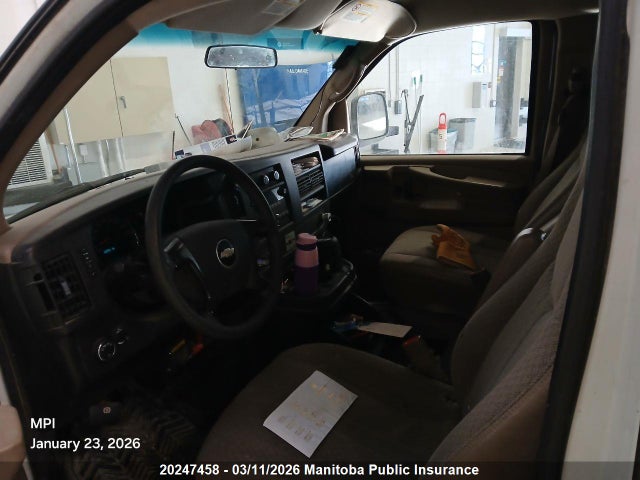 20247458 :رقم المزاد ، 1GCHG35C691147143 vin ، 2009 Chevrolet Express 3500 Cargo Van مزاد بيع
