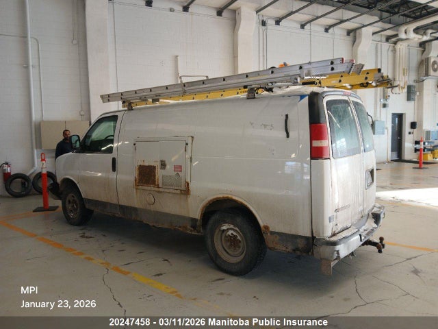 20247458 :رقم المزاد ، 1GCHG35C691147143 vin ، 2009 Chevrolet Express 3500 Cargo Van مزاد بيع