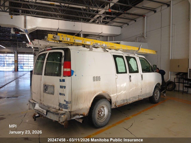 20247458 :رقم المزاد ، 1GCHG35C691147143 vin ، 2009 Chevrolet Express 3500 Cargo Van مزاد بيع