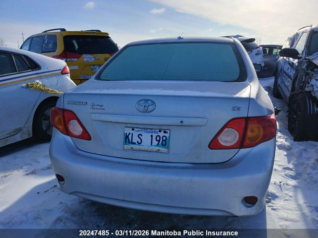 Продажа на аукционе авто 2009 Toyota Corolla Ce, vin: 2T1BU40E19C006778, номер лота: 20247485