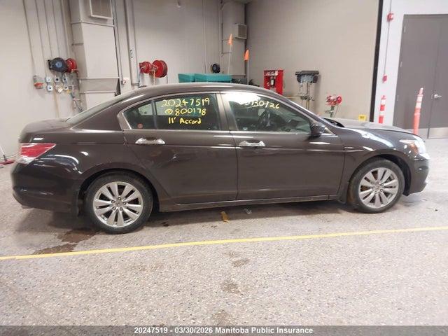 2011 Honda Accord Ex-l V6 მანქანა იყიდება აუქციონზე, vin: 1HGCP3F8XBA800178, აუქციონის ნომერი: 20247519