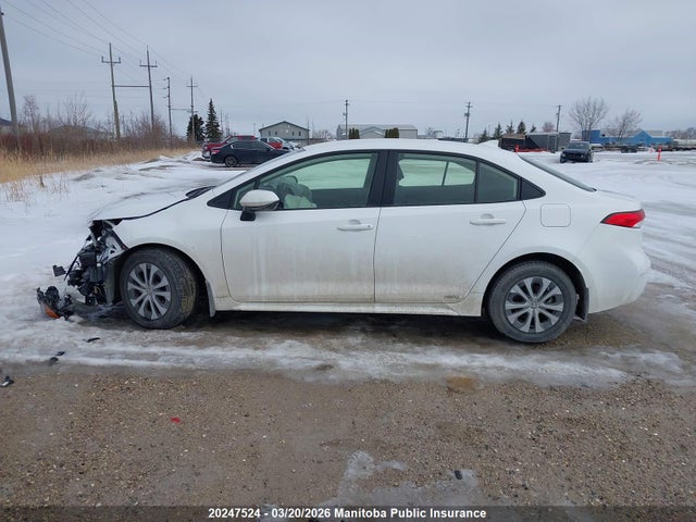 20247524 :رقم المزاد ، JTDBDMHEXPJ003643 vin ، 2023 Toyota Corolla Le Hybrid مزاد بيع