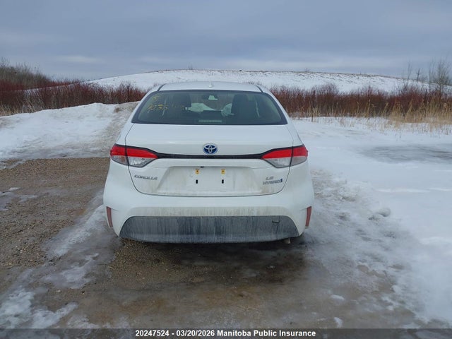 20247524 :رقم المزاد ، JTDBDMHEXPJ003643 vin ، 2023 Toyota Corolla Le Hybrid مزاد بيع