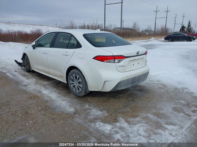 20247524 :رقم المزاد ، JTDBDMHEXPJ003643 vin ، 2023 Toyota Corolla Le Hybrid مزاد بيع