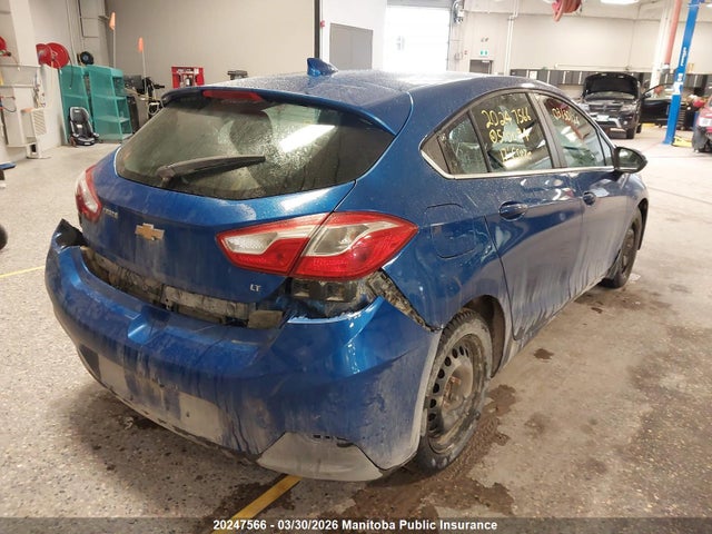 Aukcja sprzedaży 2017 Chevrolet Cruze Lt, vin: 3G1BE6SM5HS510094, numer aukcji: 20247566