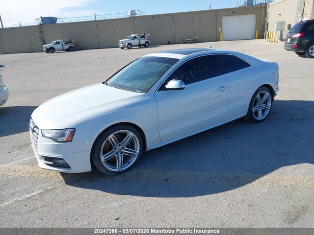 Продаж на аукціоні авто 2013 Audi S5 3.0t Quattro, vin: WAULGBFR9DA001526, номер лоту: 20247586