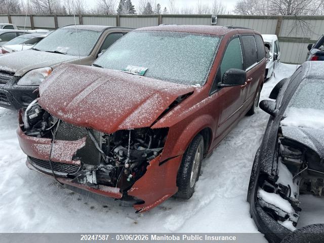 20247587 :رقم المزاد ، 2C4RDGBG5CR235227 vin ، 2012 Dodge Grand Caravan Se مزاد بيع