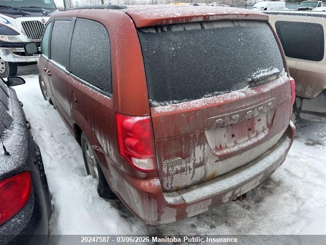 20247587 :رقم المزاد ، 2C4RDGBG5CR235227 vin ، 2012 Dodge Grand Caravan Se مزاد بيع